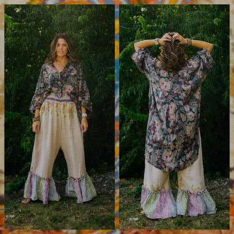 Joplin Kantha Pants #183 by Kantha Bae