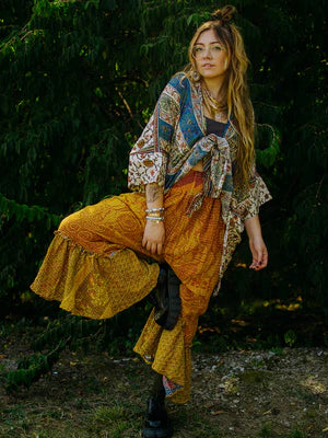 Joplin Kantha Pants #183 by Kantha Bae