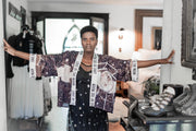 Love By The Moon Cropped Kimono by Market Of Stars
