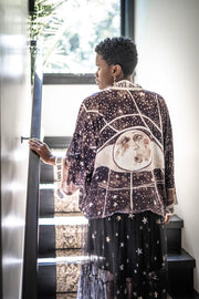 Love By The Moon Cropped Kimono by Market Of Stars