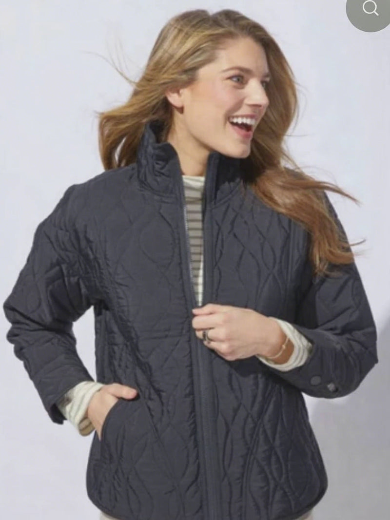 Wave Quilt Altitude Jacket by Escape Robin Boutique