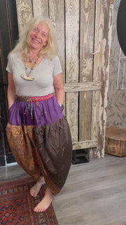 Sari Sunrise Pant "Abstract Sunset" by Jaded Gypsy