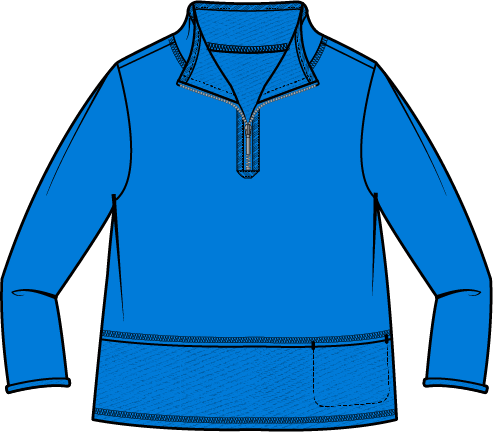 Quarter Zip Pullover by Escape