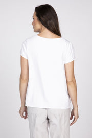 Foundations Knit Cap Sleeve Tee by Olivia 320313 Robin Boutique