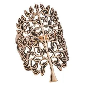 Tree Hugger Ring in Bronze