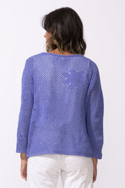 Floral Crochet Pullover by Escape