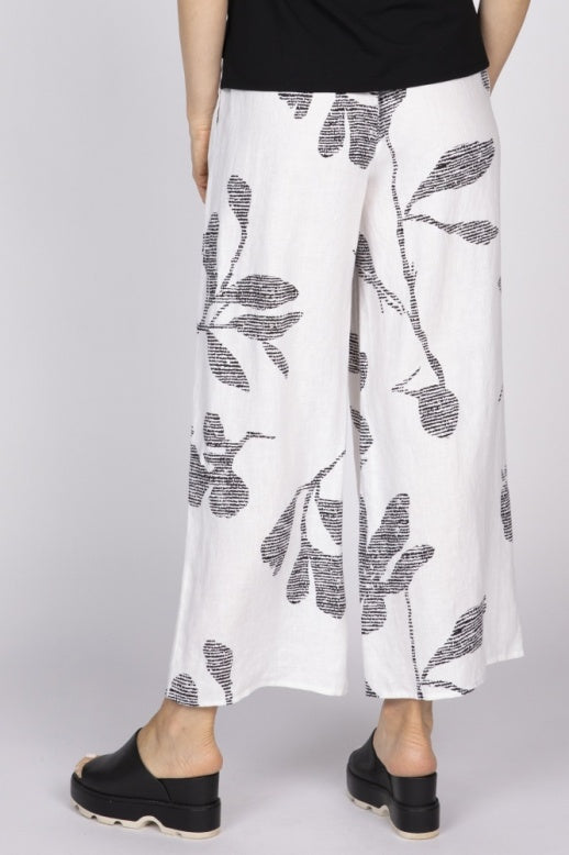 Flax Linen Breeze Flood Pant by Olivia