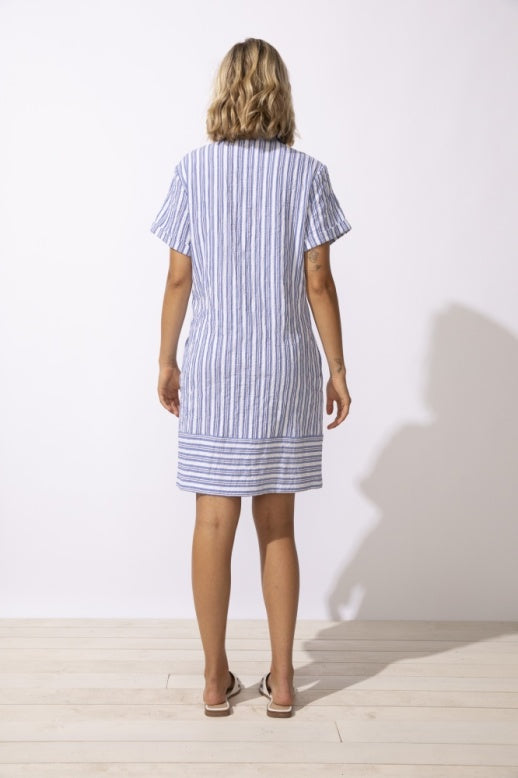 Seaport Stripe Shirt Dress by Escape