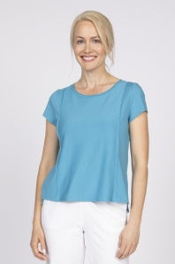 Essential Knit Cap Sleeve Tee by Olivia
