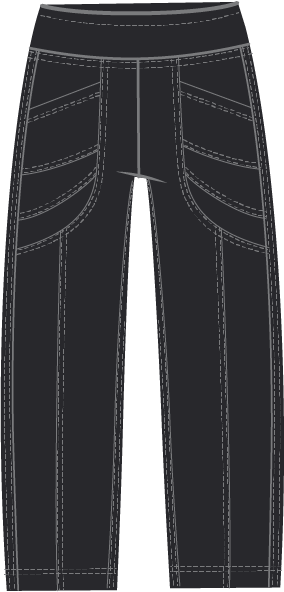 Feather Lux Knit Stitch Pant by Olivia