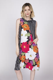Crimped Crepe Easy Dress by Olivia