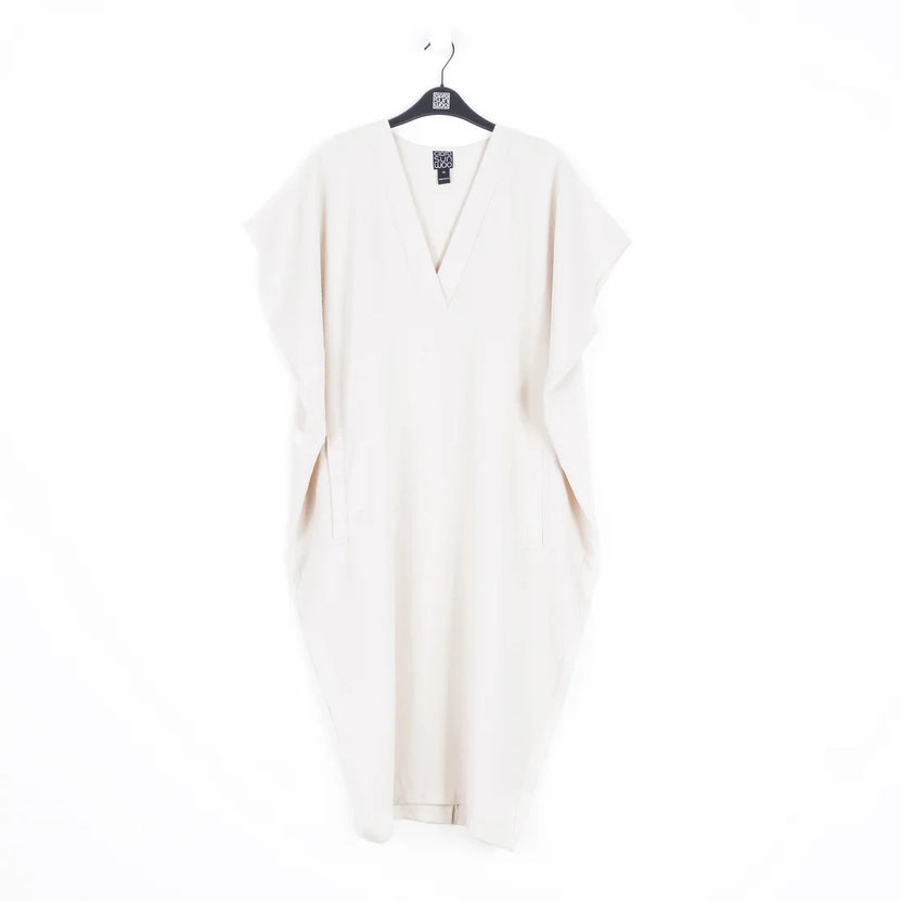 Caftan Pocket Dress in Black by Clara Sun Woo