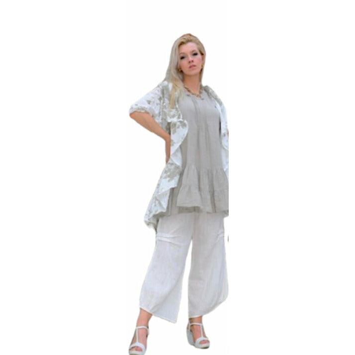 Elastic Waistband Pants with Drawstring Closure - Robin Boutique-Boutique 