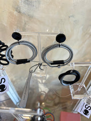 Christina Brampti Large Cord and Tubes Earrings 1429