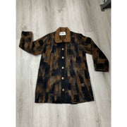 Hand Felt Brown Coat - Robin Boutique-Boutique    &.  Reloved Fabrics