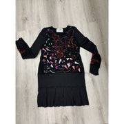 Recycled no waste felted Sweater dress tunic - Robin Boutique-Boutique    &.  Reloved Fabrics