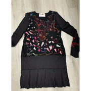 Recycled no waste felted Sweater dress tunic - Robin Boutique-Boutique    &.  Reloved Fabrics