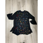 Black felt one-of knit tunic/dress - Robin Boutique-Boutique 