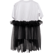 Pearl & Tulle Knit Tee Tunic Top - Robin Boutique-Boutique    &.  Reloved Fabrics