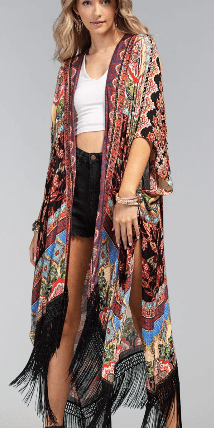 Ruggine Marigold Kimono - One-Size - Robin Boutique-Boutique 