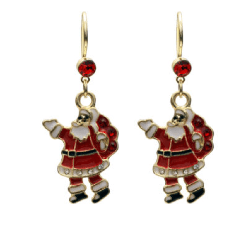 Holiday Enamel Earrings - Robin Boutique-Boutique 