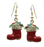 Holiday Enamel Earrings - Robin Boutique-Boutique 