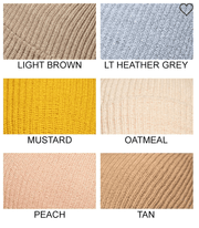 UNISEX Slouchy Knit Beanie Hat in Many Colors One Size 2001 - Robin Boutique-Boutique 