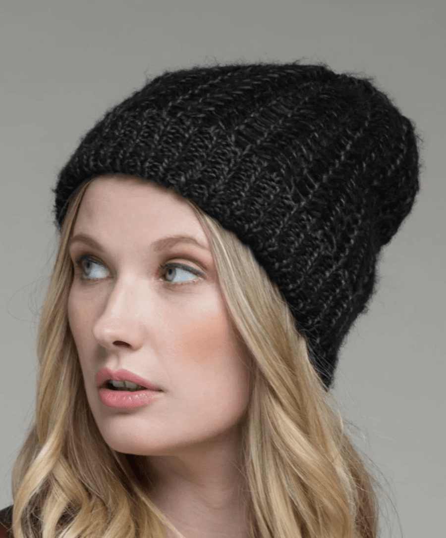 Pique Ribbed Knit Beanie Hat 5018 - Robin Boutique-Boutique 