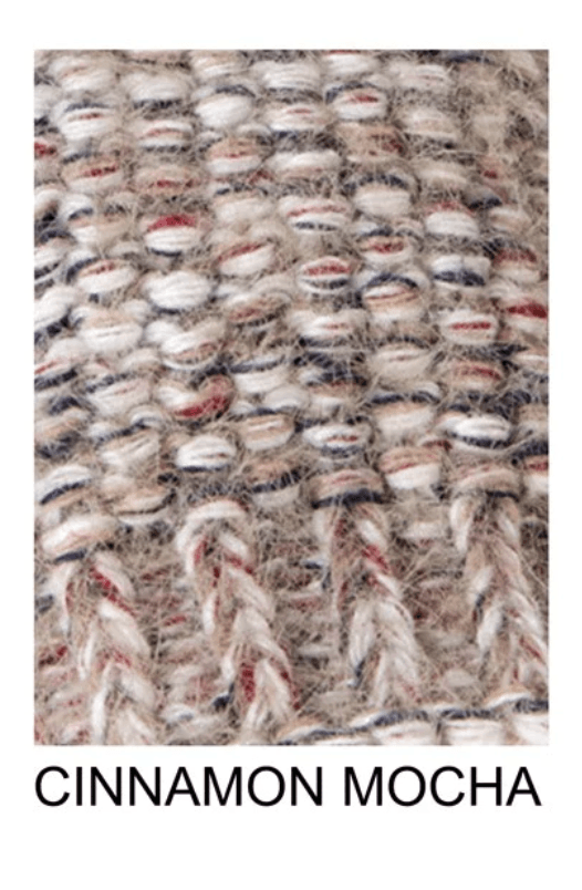 Ruggine One Size Soft Vegan Fingerless Gloves in Novelty Yarn 7916 - Robin Boutique-Boutique 