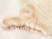 Fun Fur Claw Hair Clip in several colors - CHW173 - Robin Boutique-Boutique 