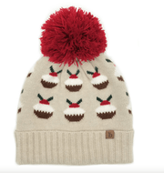 Holiday Cupcakes Beanie Hat with Pom WCB120188 - Robin Boutique-Boutique 