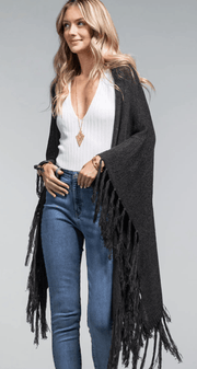 Ruggine Knit Ruana 2036 - Robin Boutique-Boutique 