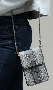 Snakel Print Phone Case Crossbody - MZ1MB0115 - Robin Boutique-Boutique 