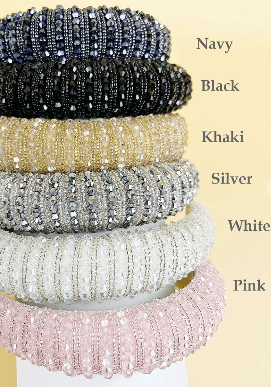 Large Ornate Crsytal Headband 10246 - Robin Boutique-Boutique 