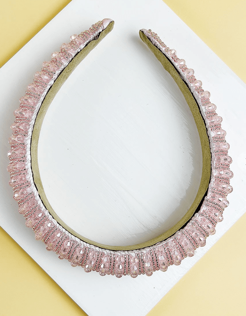 Large Ornate Crsytal Headband 10246 - Robin Boutique-Boutique 