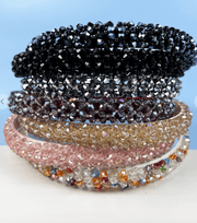 Shining Crystal Thin Ornate Headband 10525 - Robin Boutique-Boutique 