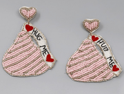 Various Valentines Day Beaded Earrings - Robin Boutique-Boutique 