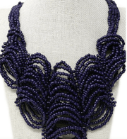 Chunky Seed Beaded Short Necklace - Robin Boutique-Boutique 