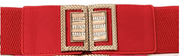 Gold and Rhinestone Elastic Belt 6121 - Robin Boutique-Boutique 