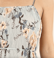 Spaghetti strap dress with smocked back LS 71833WL - Robin Boutique-Boutique 