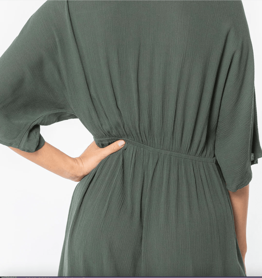 Kimono Sleeve Dress by LoveStitch 72105W - Robin Boutique-Boutique 