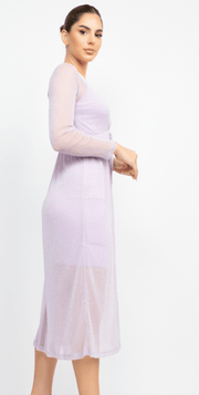 Haute Monde Mesh Glitter Kimono HMJ21061 - Robin Boutique-Boutique 