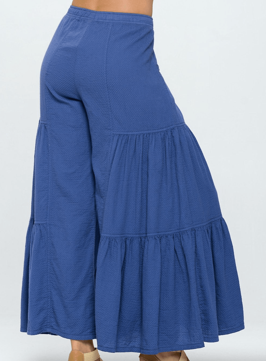Focus Clothing Cotton Dobby Shirring Pants CD212 - Robin Boutique-Boutique 