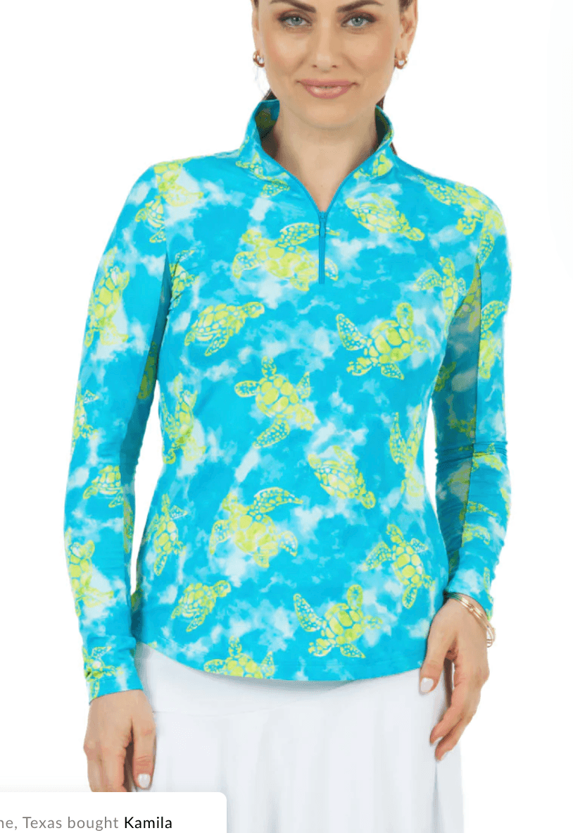 Long Sleeve Mock Neck Top ibkul - Robin Boutique-Boutique 