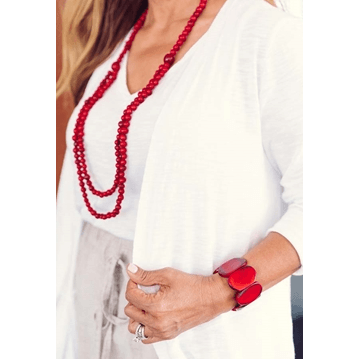 Faux Ivory Bracelet - Robin Boutique-Boutique 