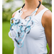 Christina Brampti Net Tubes w/ Aluminum Tubes Necklace - Robin Boutique-Boutique 