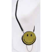 Rhinestone Smiley Face Crossbody Bag - Robin Boutique-Boutique 