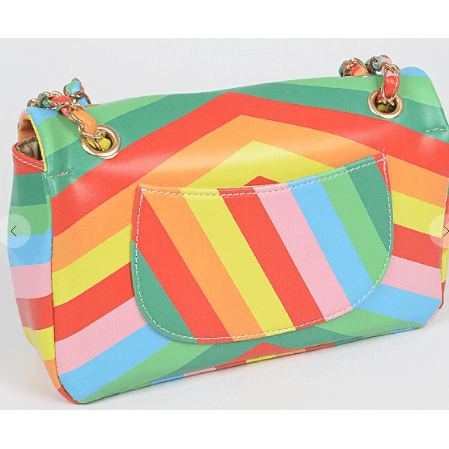Colorful Rainbow Shoulder Bag - Robin Boutique-Boutique 