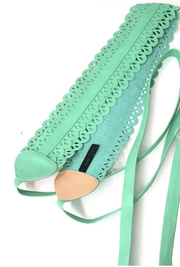 White OBI Fashion Belt with Eyelets - Robin Boutique-Boutique 
