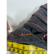 Vegan hypo allergenic cozy soft warm free form gray and pink trimmed hat. Free Shipping - Robin Boutique-Boutique 